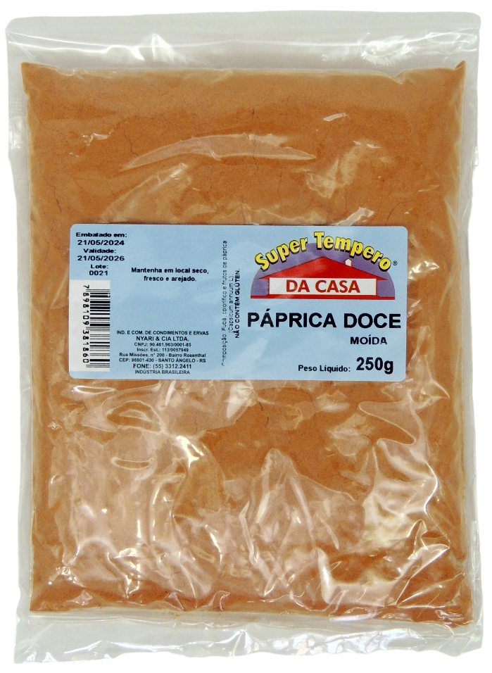 Páprica Doce